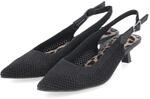 La Strada Slingpumps - Gr. 38 - Schwarz - Textil & Synthetik