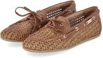 Tamaris Bootsschuhe - Gr. 40 - Braun - Textil & Synthetik