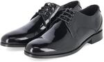 Sioux Lackschuhe - Gr. 41 - Schwarz - Lackleder