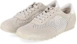 Paul Green Low Sneaker - Gr. 37 - Beige - Leder & Textil