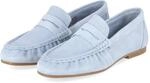 Tamaris Mokassins - Gr. 37 - Blau - Rauleder