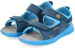 Superfit Sandalen LAGOON MIDI - Gr. 27 - Blau - Leder & Textil