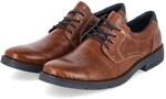 Rieker Halbschuhe - Gr. 41 - Braun - Kunstleder