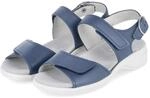 Semler Sandalen HEIKE - Gr. 36,5 - Blau - Glattleder