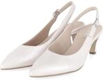Gabor Slingpumps - Gr. 36 - Wei&szlig; - Glattleder