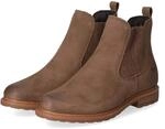 Tamaris Chelsea Boots Braun - Gr. 37 - Textil und Synthetik