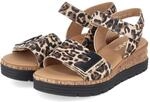 Gabor Sandalen - Gr. 40,5 - Beige - Rauleder