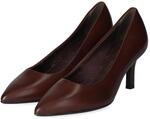 Tamaris Pumps Braun - Gr. 36 - Textil und Synthetik
