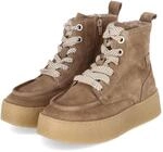 Tamaris Schn&uuml;rboots Beige - Gr. 37 - Textil
