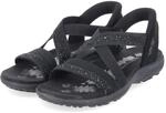 Skechers Slip-Sandalen SUMMER SPARKLE Schwarz - Gr. 36 - Textil