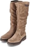 Tamaris Stiefel Braun - Gr. 37 - Textil und Synthetik
