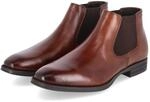 Salamander Chelsea Boots Braun - Gr. 41 - Leder und Textil