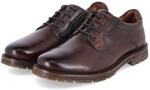 Salamander Halbschuhe Braun - Gr. 40 - Leder und Textil