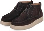Tamaris Schn&uuml;rboots Braun - Gr. 41 - Leder und Textil