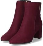 Marco Tozzi Ankle Boots Rot - Gr. 39 - Textil