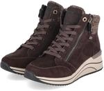 Remonte Schn&uuml;rstiefeletten Braun - Gr. 36 - Textil