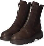 Paul Green Chelsea Boots Braun - Gr. 36 - Leder und Textil