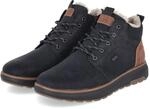 Rieker Winterboots Schwarz - Gr. 46 - Textil