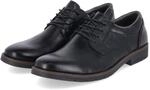 Rieker Halbschuhe Schwarz - Gr. 42 - Textil und Synthetik