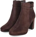 Tamaris Ankle Boots Braun - Gr. 36 - Textil und Synthetik