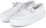 Sperry Bootsschuhe BAHAMA Wei&szlig; - Gr. 35&frac12; - Textil