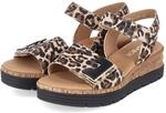 Gabor Sandalen Beige - Gr. 37,5 - Textil