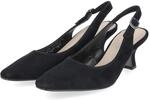 Gabor Slingpumps Schwarz - Gr. 37 - Echt Leder