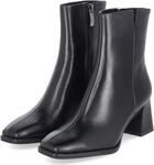 Tamaris Stiefeletten Schwarz - Gr. 36 - Textil und Synthetik