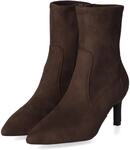 Unisa Stiefeletten LAVOY Braun - Gr. 36 - Leder und Textil