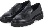 Salamander Loafer Schwarz - Gr. 38 - Leder und Textil