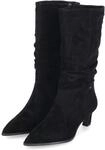 Tamaris Stiefel Schwarz - Gr. 37 - Textil und Synthetik