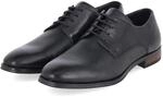 Salamander Halbschuhe Schwarz - Gr. 44 - Leder und Textil
