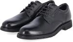 Salamander Halbschuhe Schwarz - Gr. 40 - Leder und Textil