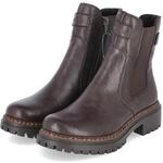 Rieker Chelsea Boots Braun - Gr. 36 - Textil