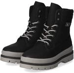 Rieker Boots Schwarz - Gr. 36 - Textil