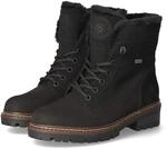 Remonte Schn&uuml;rstiefeletten Schwarz - Gr. 36 - Textil