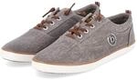 Bugatti Halbschuhe Taupe - Gr. 42 - Textil