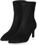 Unisa Stiefeletten LAVOY Schwarz - Gr. 37 - Leder und Textil
