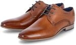 Bugatti Halbschuhe - Gr. 40 - Braun - Glattleder