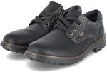 Rieker Halbschuhe - Gr. 41 - Schwarz - Glattleder