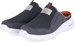 Rieker Clogs - Gr. 40 - Blau - Textil & Synthetik