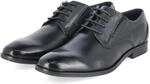 Bugatti Halbschuhe - Gr. 42 - Schwarz - Glattleder