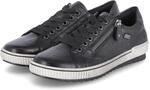 Remonte Halbschuhe - Gr. 39 - Schwarz - Glattleder