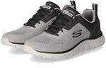 Skechers Low Sneaker TRACK - Gr. 40 - Grau - Textil & Synthetik