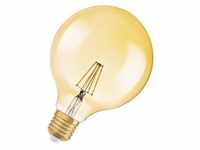 Osram Vintage 1906 LED Classic Globe125 Filament Gold 7-51W/824 E27 650lm ultra