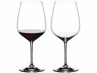 Riedel 6409/0, Riedel Heart to Heart Cabernet Sauvignon Rotweinglas 2er Pack 800 ml