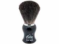 Erbe Shaving Shop Rasierpinsel schwarz/grau gemustert 6573