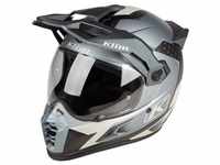 Helm Klim Krios Pro Carbon Charger Grey Matt Dual Sport Adventure, LG