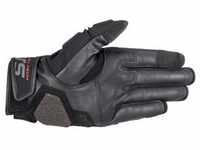 Motorradhandschuhe Alpinestars Halo Leather Gloves black, L