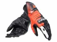 Motorradhandschuhe Dainese Carbon 4 Long Gloves black fluo red white, XL